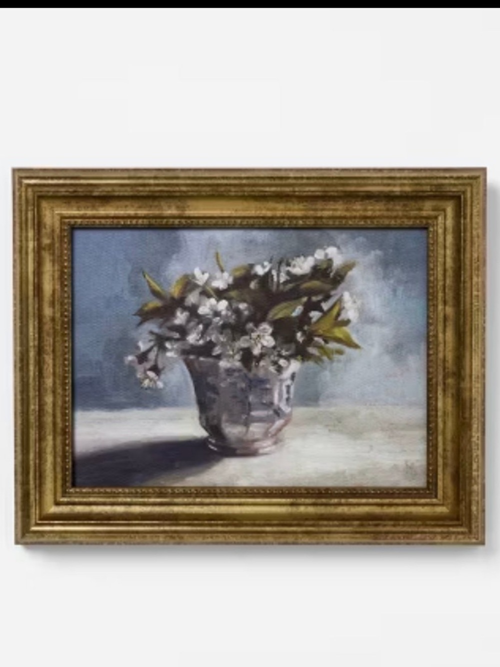 10"x8" Flower Vintage Framed Wall Art - Thresholdโข designed with Studio McGee